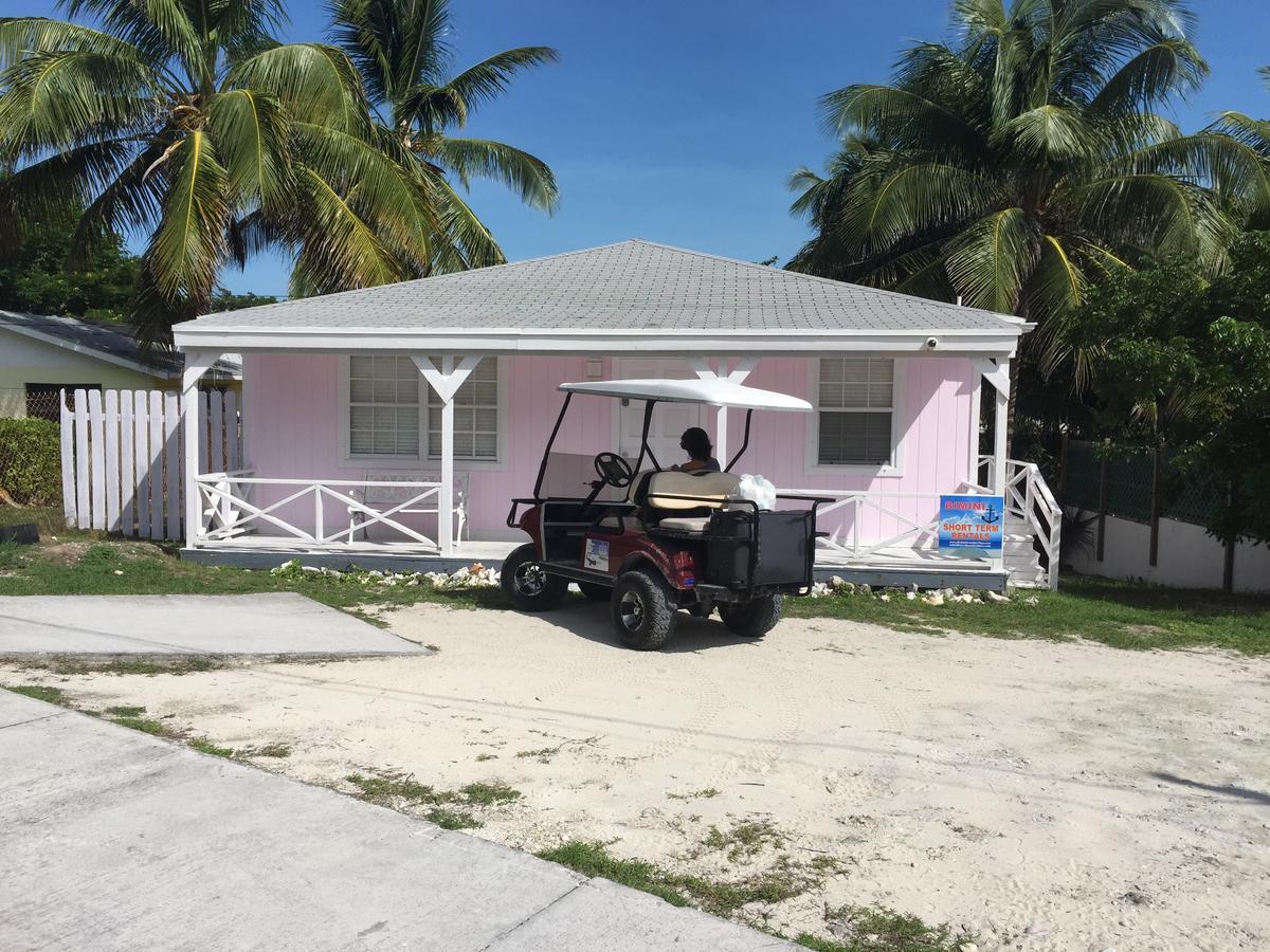 Bimini Seaside Villas - Pink Cottage With Beach View Alice Town  Exteriör bild